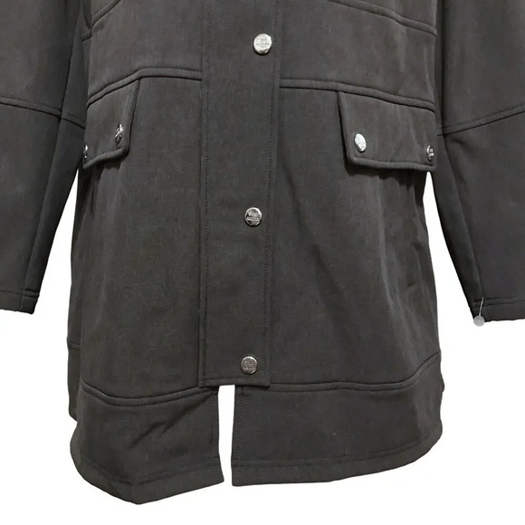 Steve Madden NWOT Softshell Trench Coat Women 1X - Picture 4 of 16